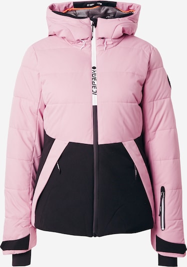 ICEPEAK Sportjacke 'ELECTRA' in rosa / schwarz / naturweiß, Produktansicht