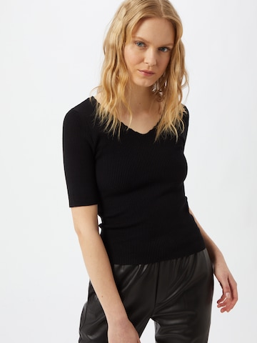 NÜMPH Sweater 'AYELET' in Black: front