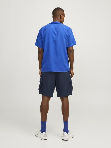 JACK & JONES Loosefit Broek in Blauw