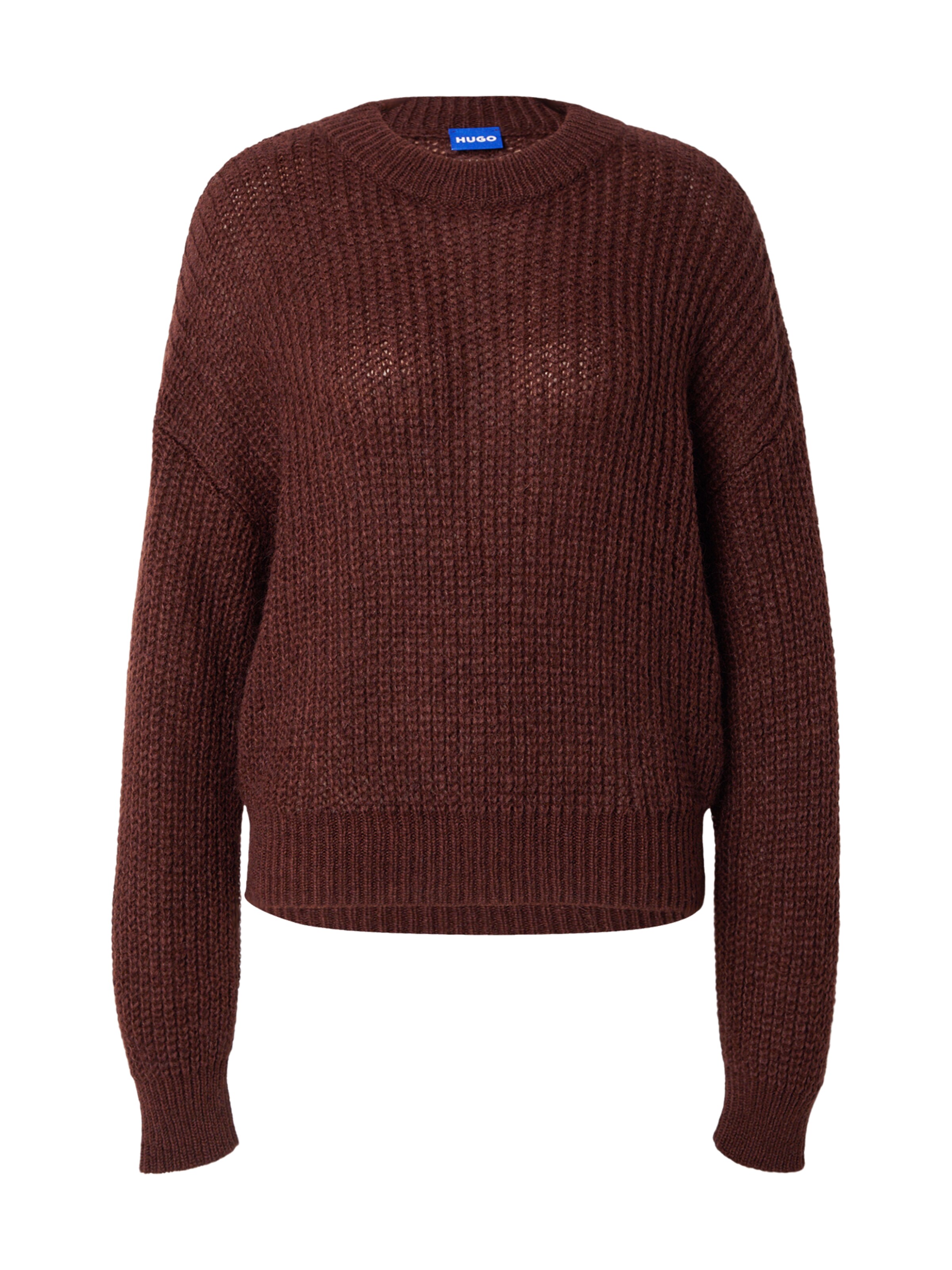 Pull-over 'Slogeryna_B' HUGO en marron : devant
