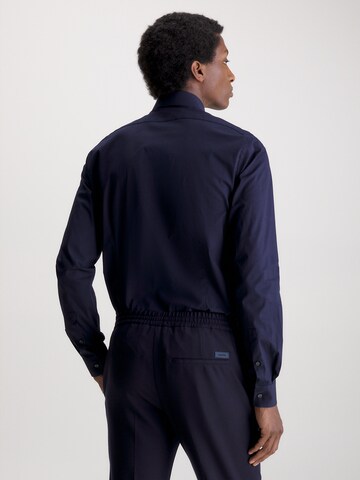 Calvin Klein Slim fit Button Up Shirt in Blue