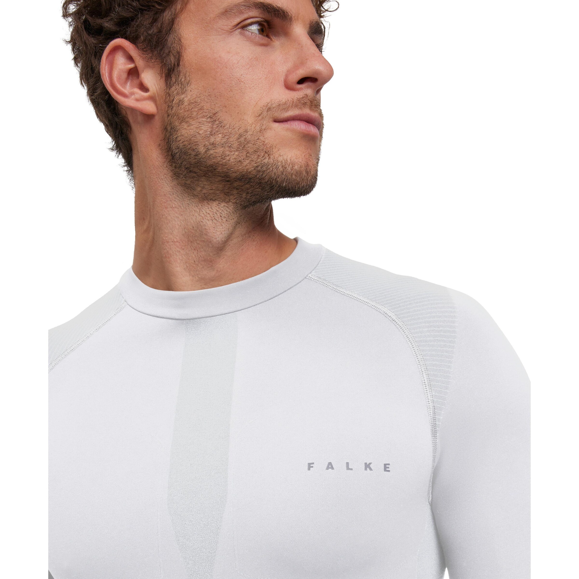 FALKE Performance Shirt 'Warm' in White