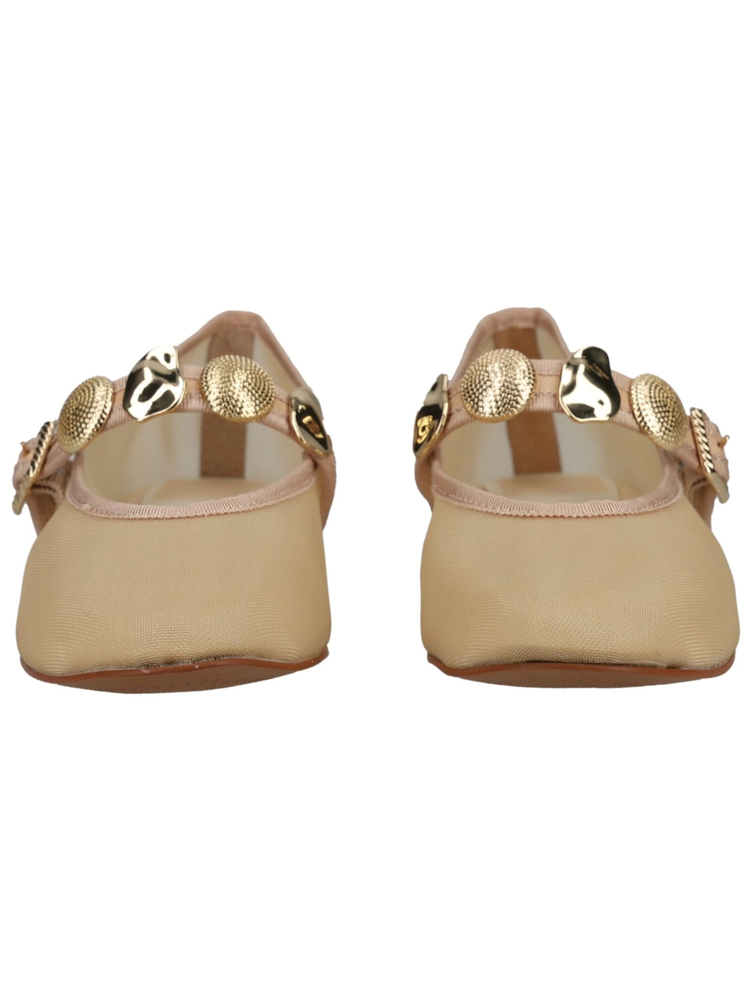 Dolce Vita Ballerina met riempjes in Beige