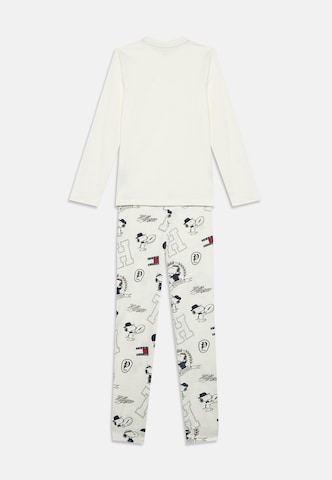 Tommy Hilfiger UnderwearPidžama set 'SNOOPY' - bijela boja