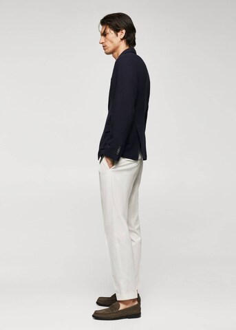 MANGO MAN Slim Fit Sakko 'Verner' in Blau