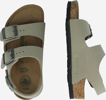 BIRKENSTOCK Sandály 'Milano' – zelená