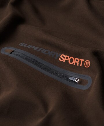 Superdry Sportsweatshirt in Bruin