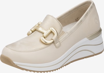 Chaussure basse REMONTE en beige : devant