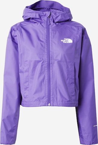 Veste mi-saison 'QUEST' THE NORTH FACE en violet : devant