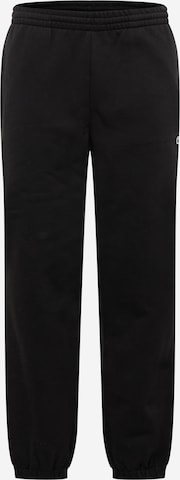 Effilé Pantalon de sport Lacoste Sport en noir : devant