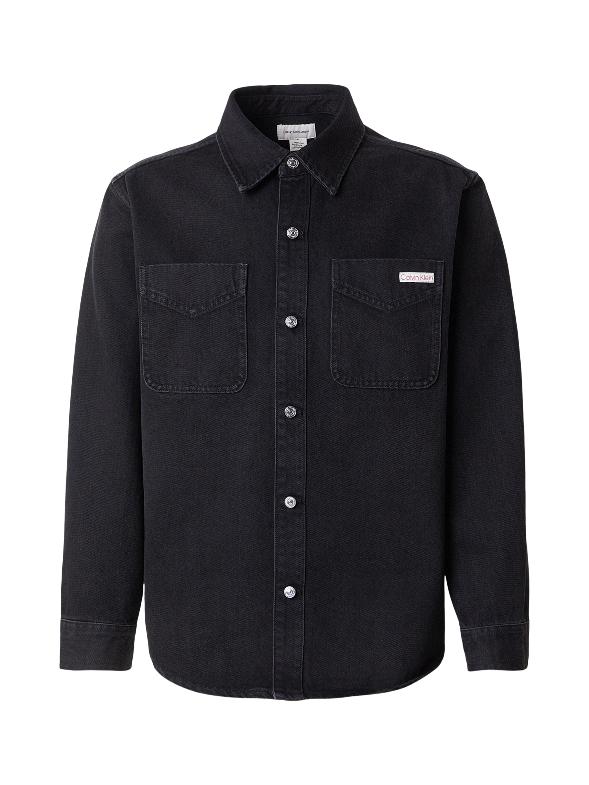 Calvin Klein Jeans Jacke '90S JACKSON' in black denim, Produktansicht