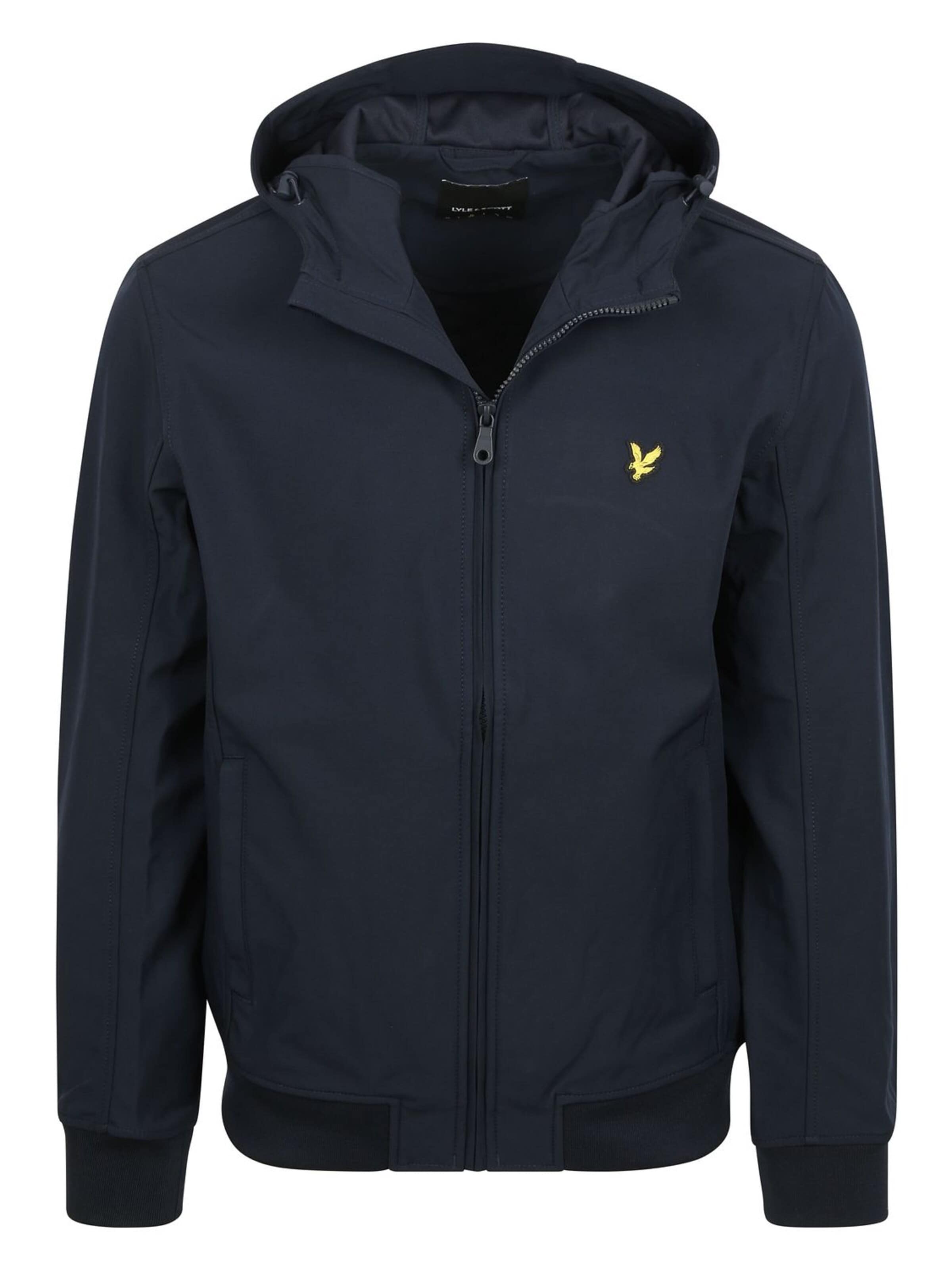 Lyle & Scott Winterjas in Blauw: voorkant