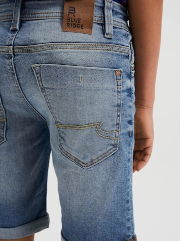 WE Fashion Slimfit Jeans i blå