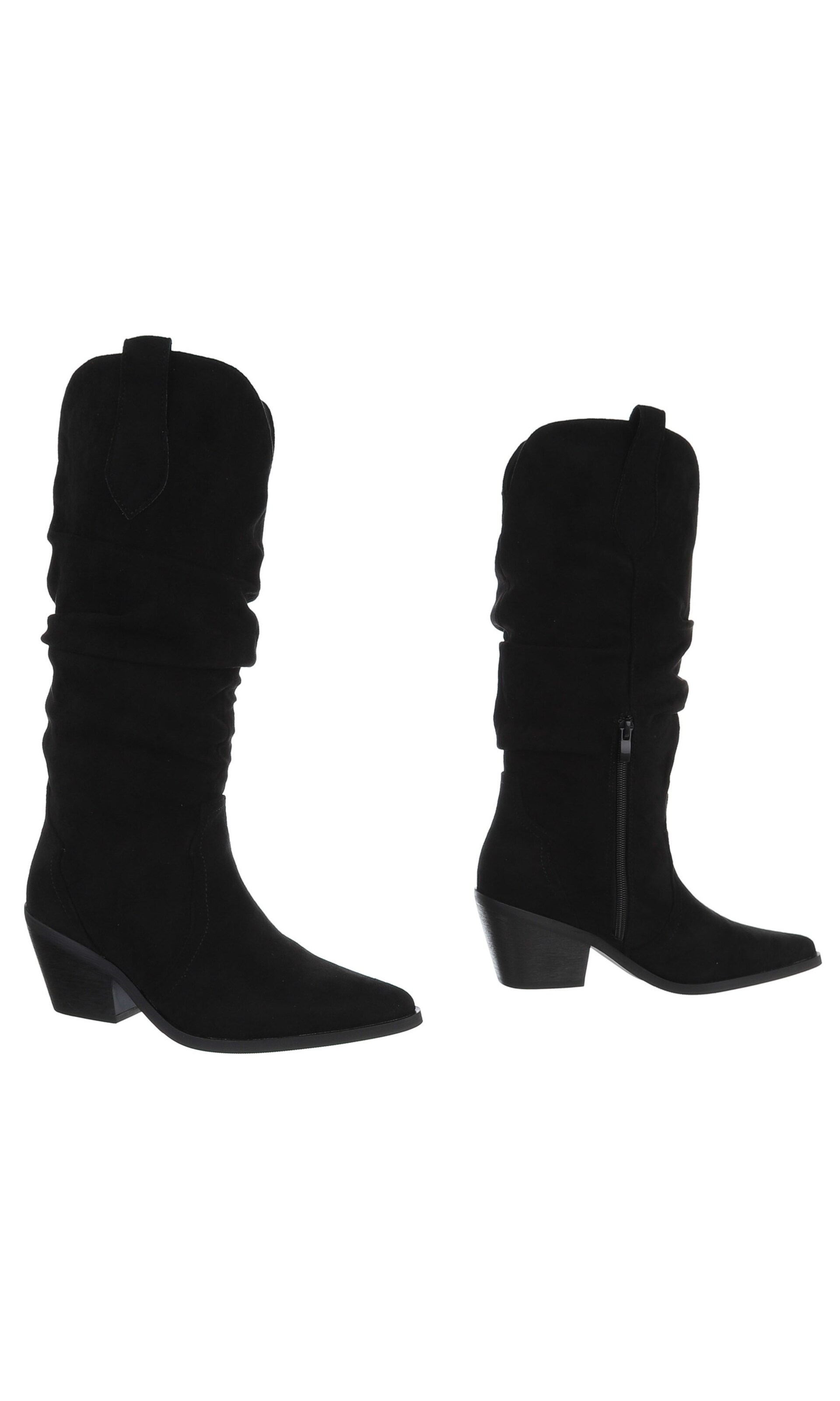 Ital-Design Stiefel in Schwarz