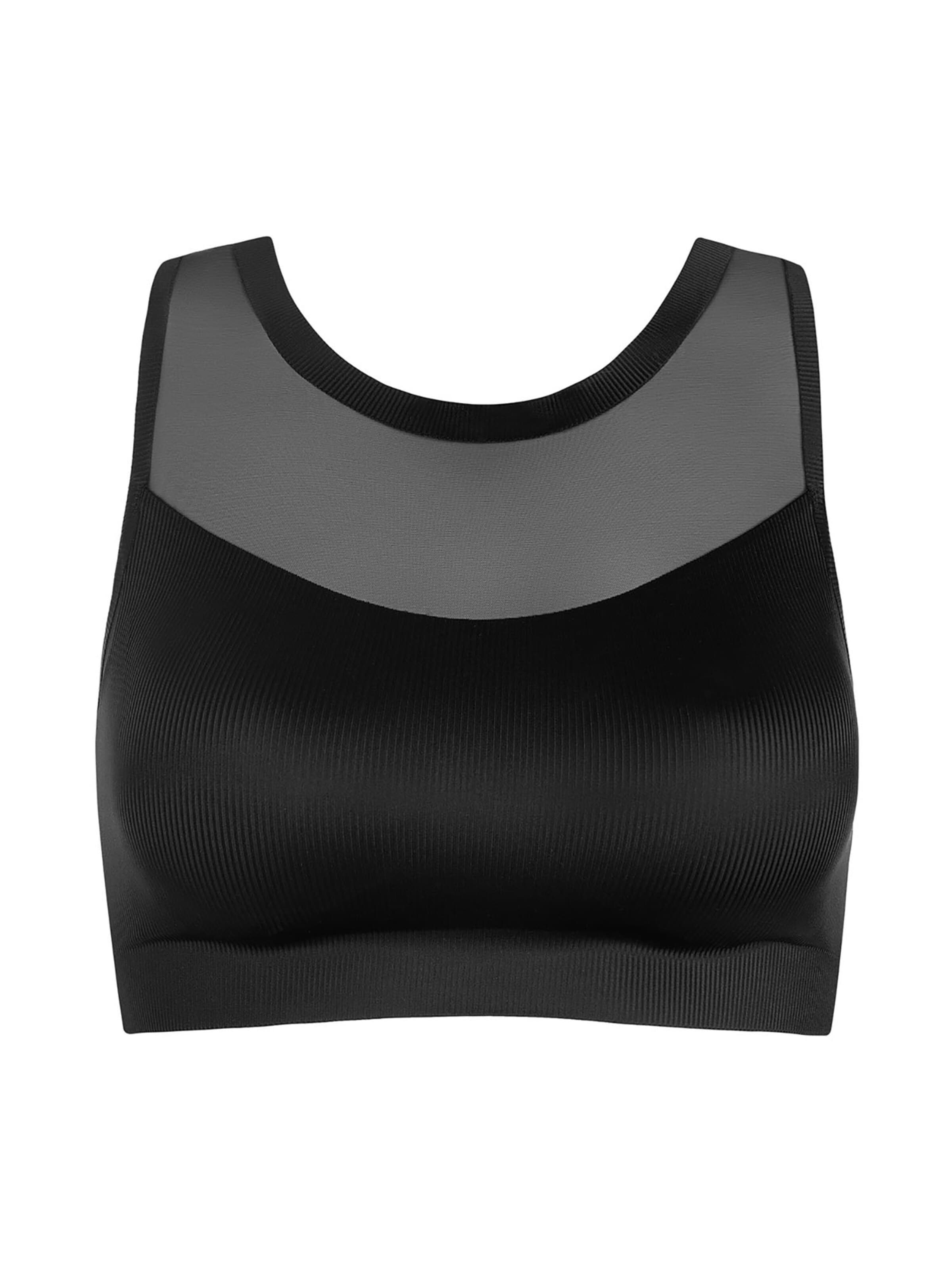 Lisca Sports Top 'Lifestyle' in Black: front