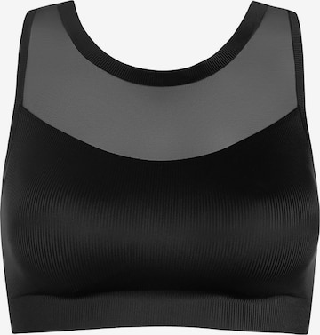 Lisca Sports Top 'Lifestyle' in Black: front