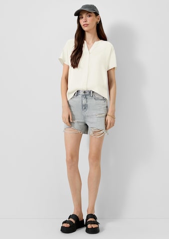 QS Blouse in Beige