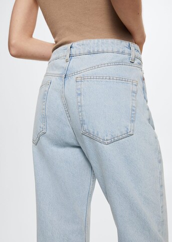 MANGO Wide leg Jeans 'Havana' in Blue