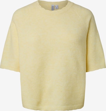 Pull-over 'PCRath' PIECES en jaune : devant