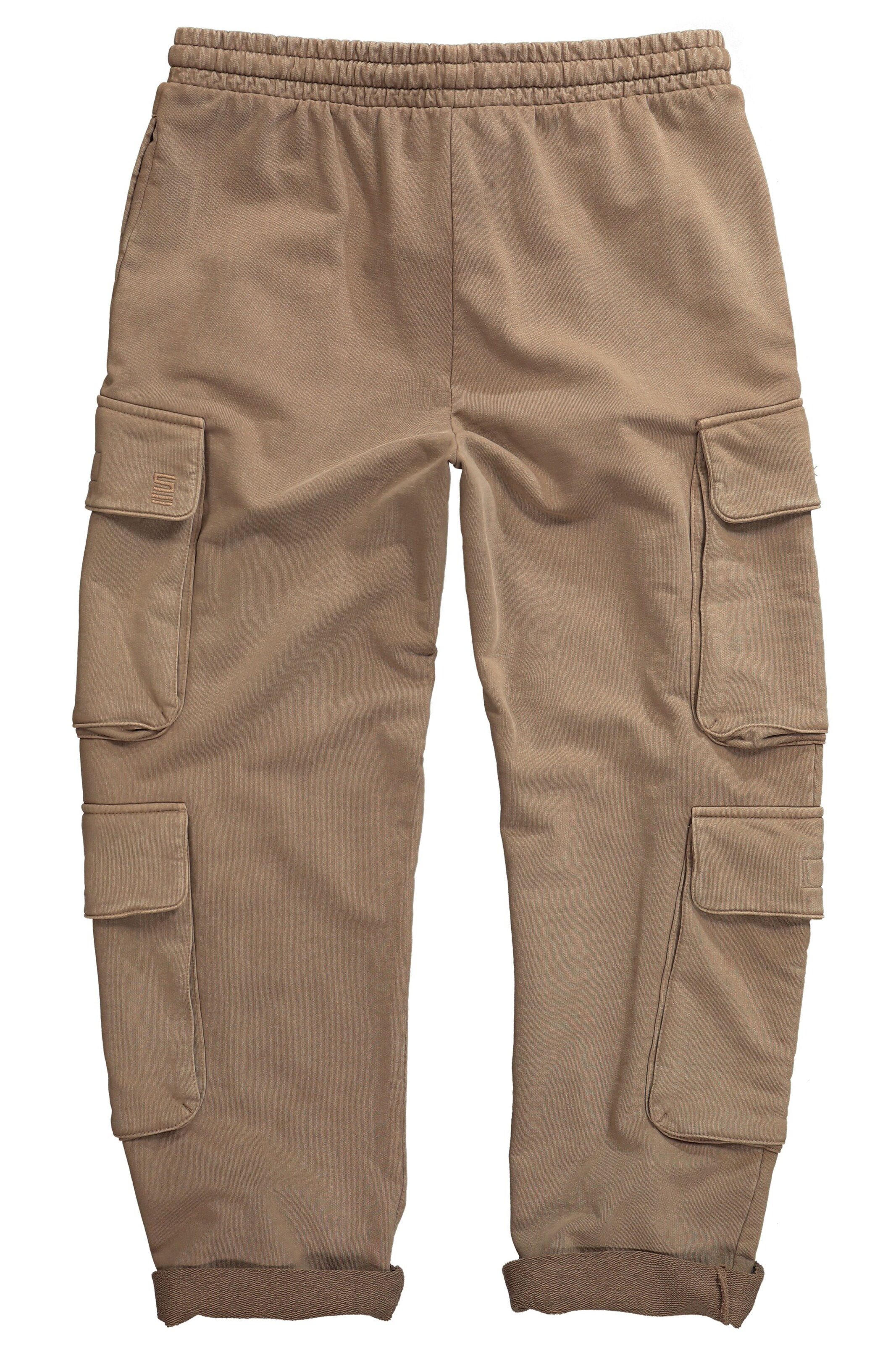 STHUGE Loosefit Cargobroek in Bruin