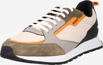 HUGO Sneaker low 'Icelin' i beige: forside