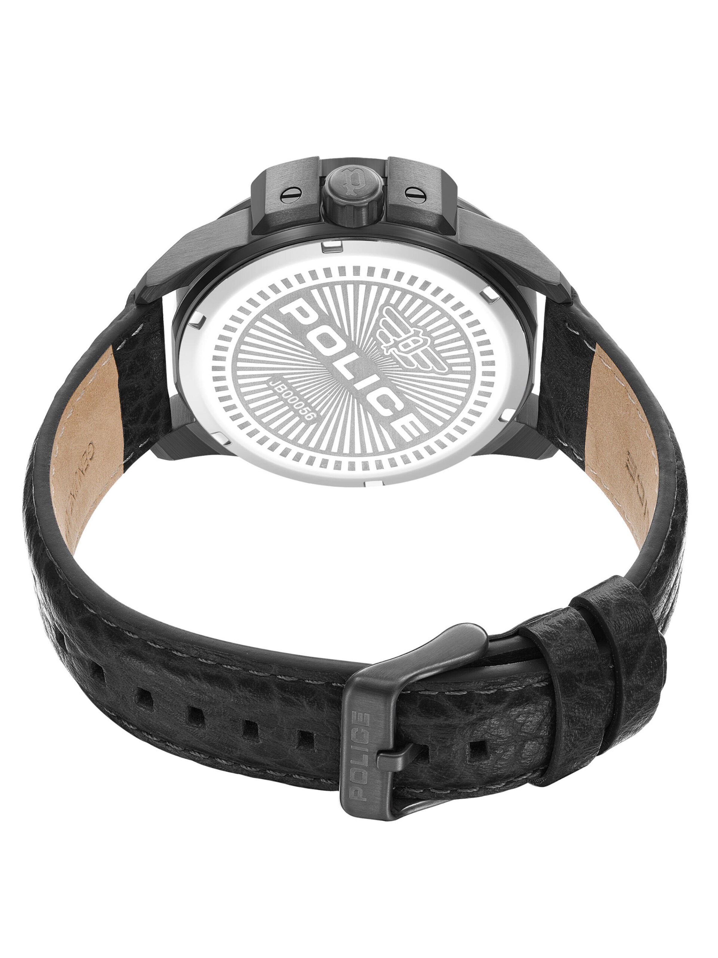 POLICE Analog Watch 'Underlined' in Grey