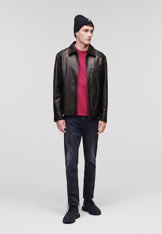 Karl Lagerfeld Prehodna jakna | črna barva