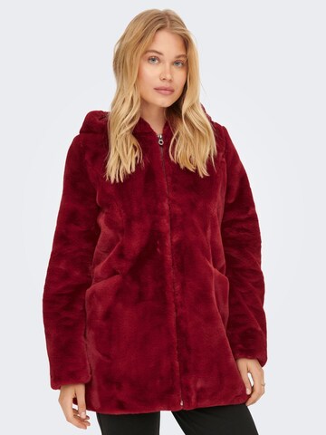 Veste mi-saison 'Malou' ONLY en rouge : devant