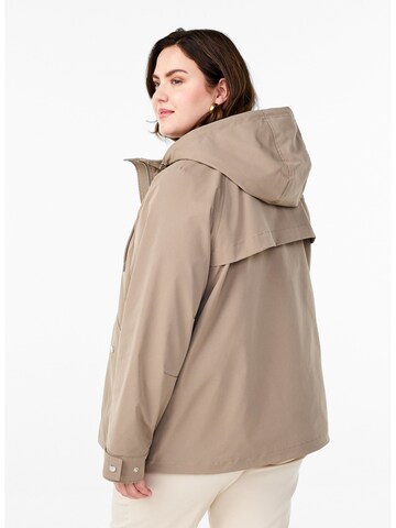 Parka di mezza stagione 'Capalma' di Zizzi in beige