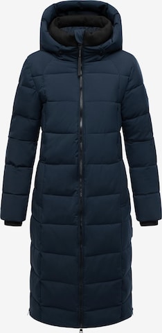 mėlyna MARIKOO Žieminis paltas 'Lanitaa XVI': priekis
