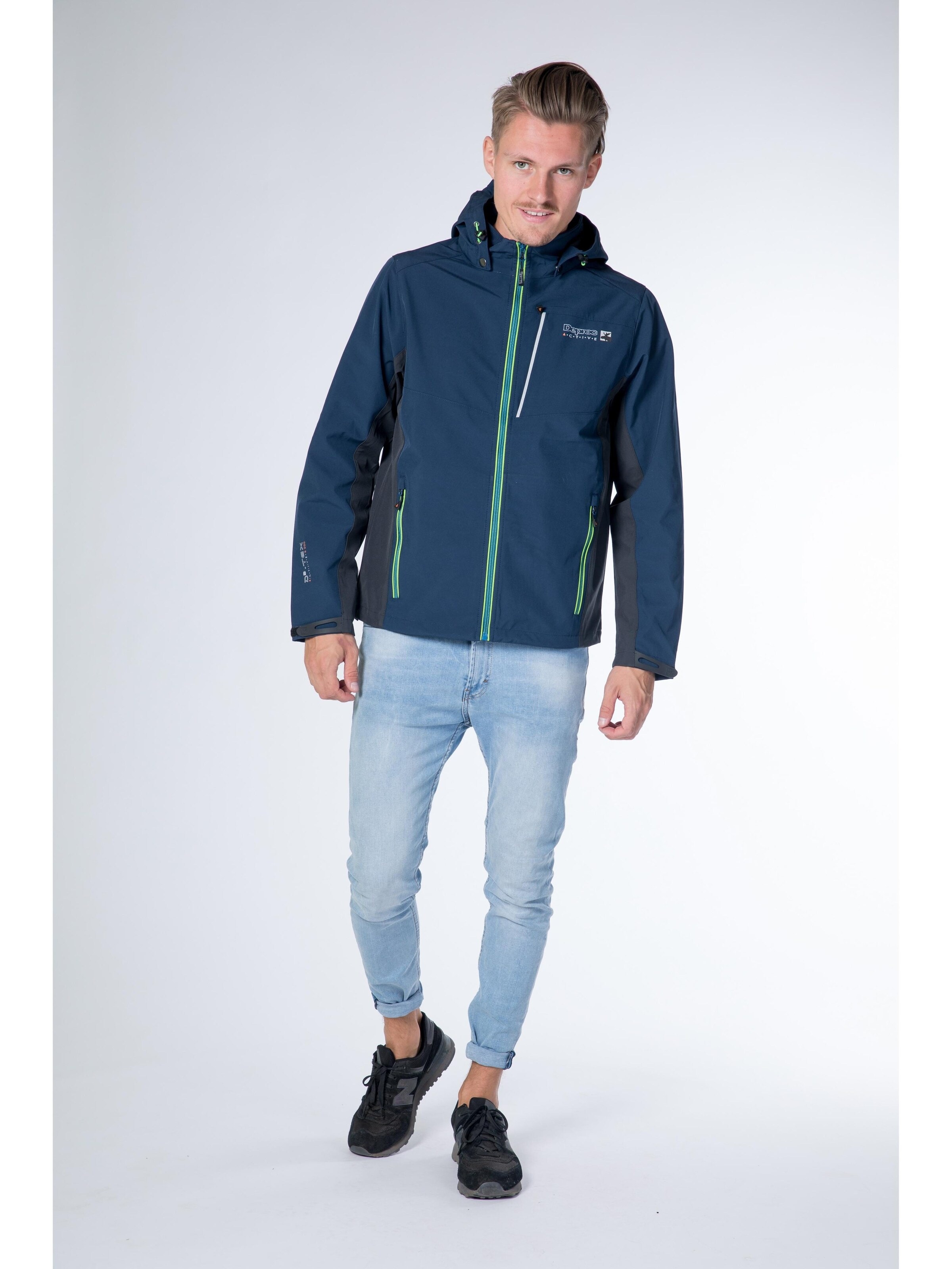 Veste mi-saison 'NUNAVUT MEN' deproc en bleu