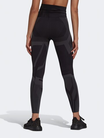 ADIDAS SPORTSWEAR Skinny Sportbroek in Zwart