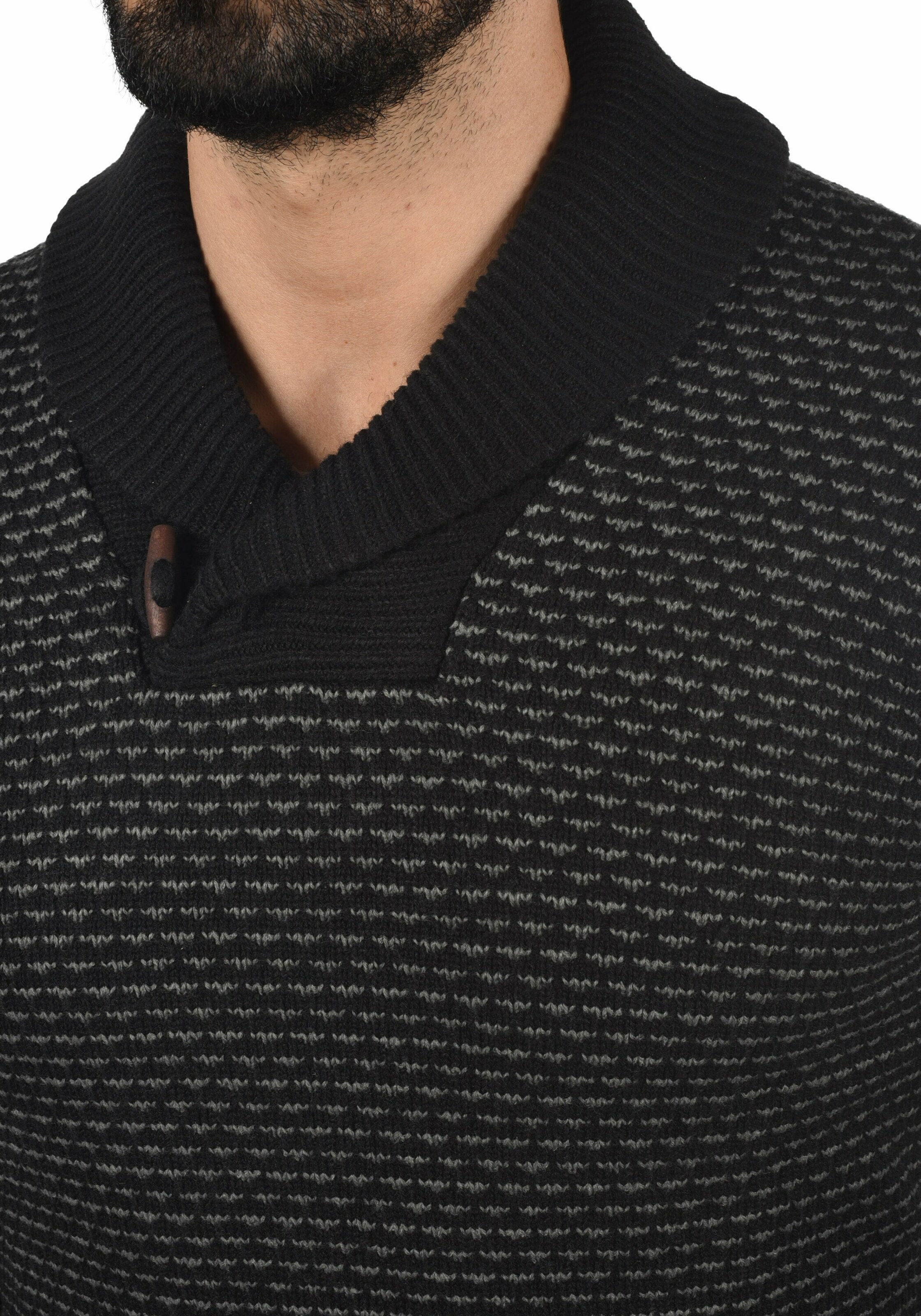 INDICODE JEANS Pullover 'Copent' in Schwarz