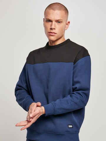 Urban Classics Sweatshirt i blå: framsida