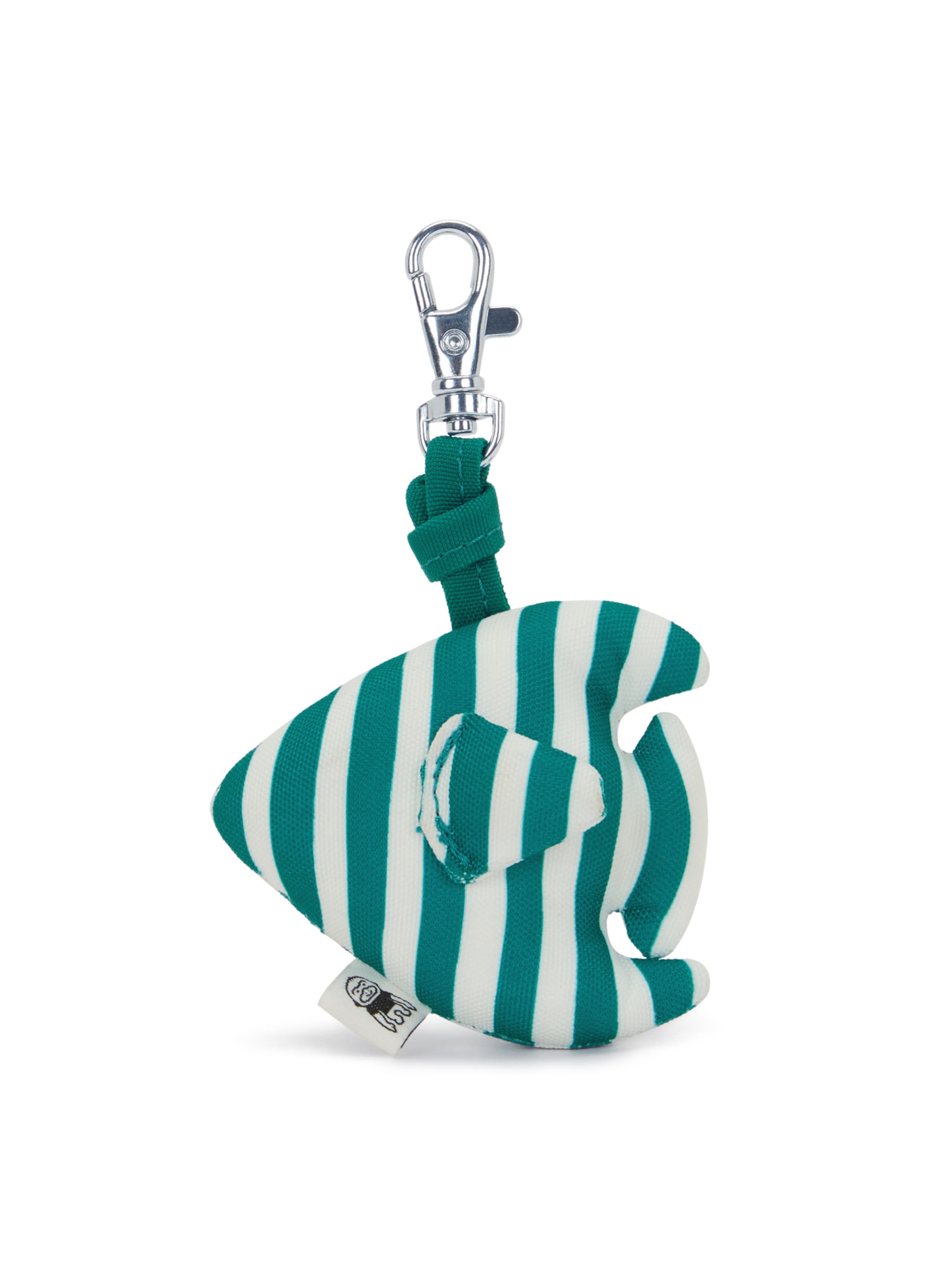 KIPLING Nyckelring 'FISH CHARM' i grön: framsida