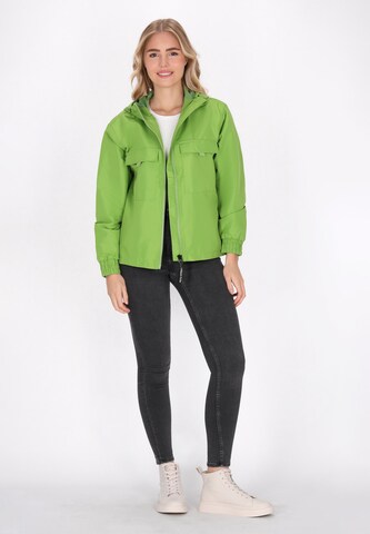 urban rain by Schmuddelwedda Between-season jacket in Green