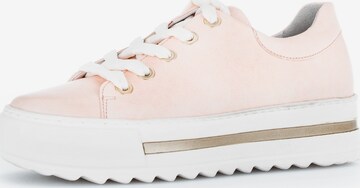 Sneaker bassa di GABOR in rosa: frontale