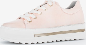 GABOR Sneakers laag in Roze: voorkant