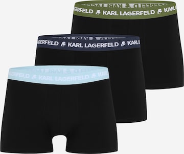 Boxers Karl Lagerfeld en bleu : devant