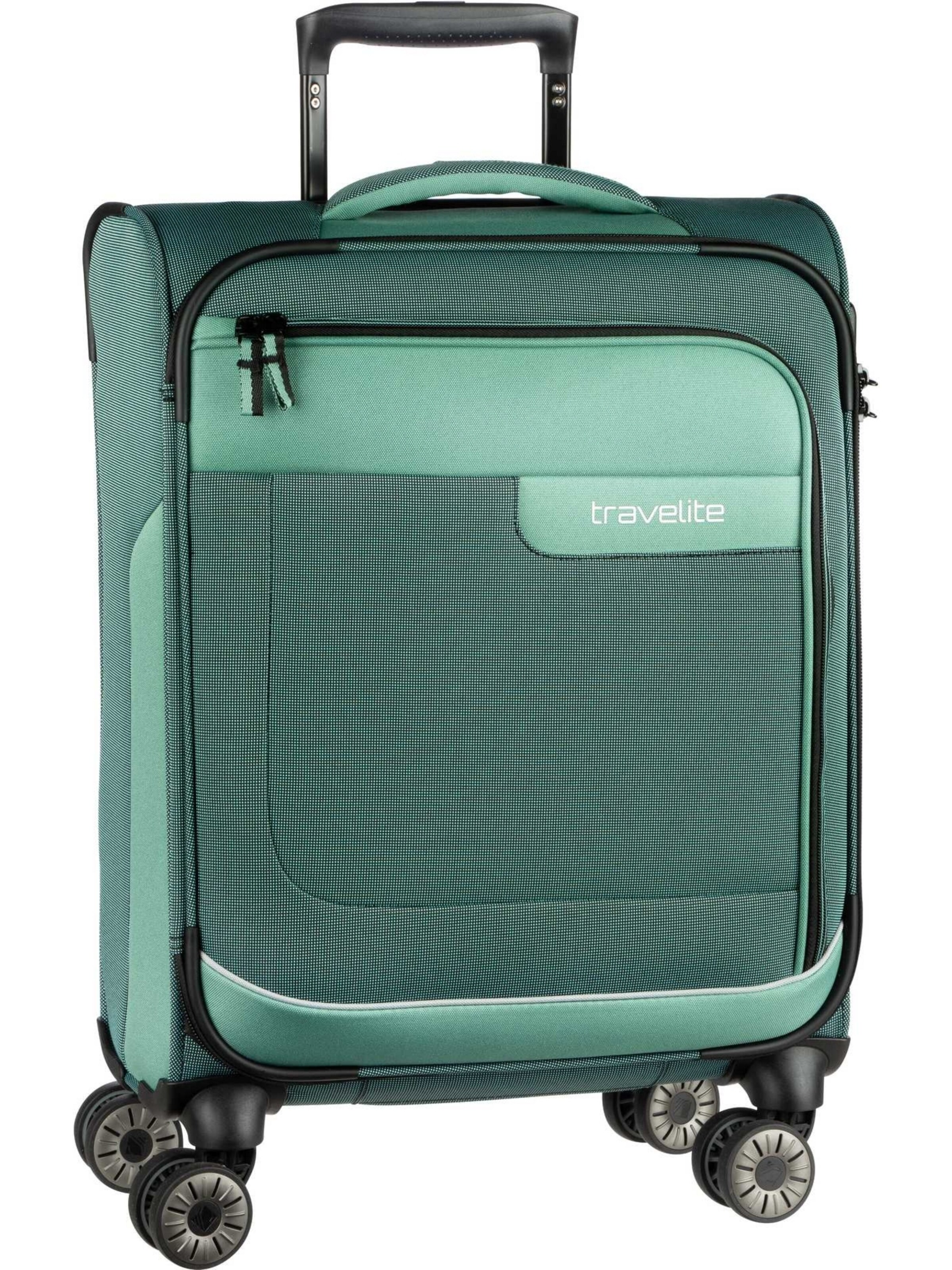 TRAVELITE Trolley 'Viia' in Grün: Vorderseite
