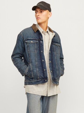 Giacca di mezza stagione 'JJIJEAN' di JACK & JONES in blu: frontale