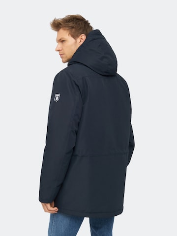 Derbe - Parka de inverno 'Festholm' em azul