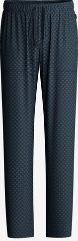 CALIDA Pyjamahose 'RMX Sleep Leisure' in Blau: Vorderseite