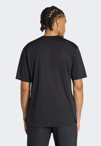 T-Shirt fonctionnel 'Tech Apparel' ADIDAS PERFORMANCE en noir
