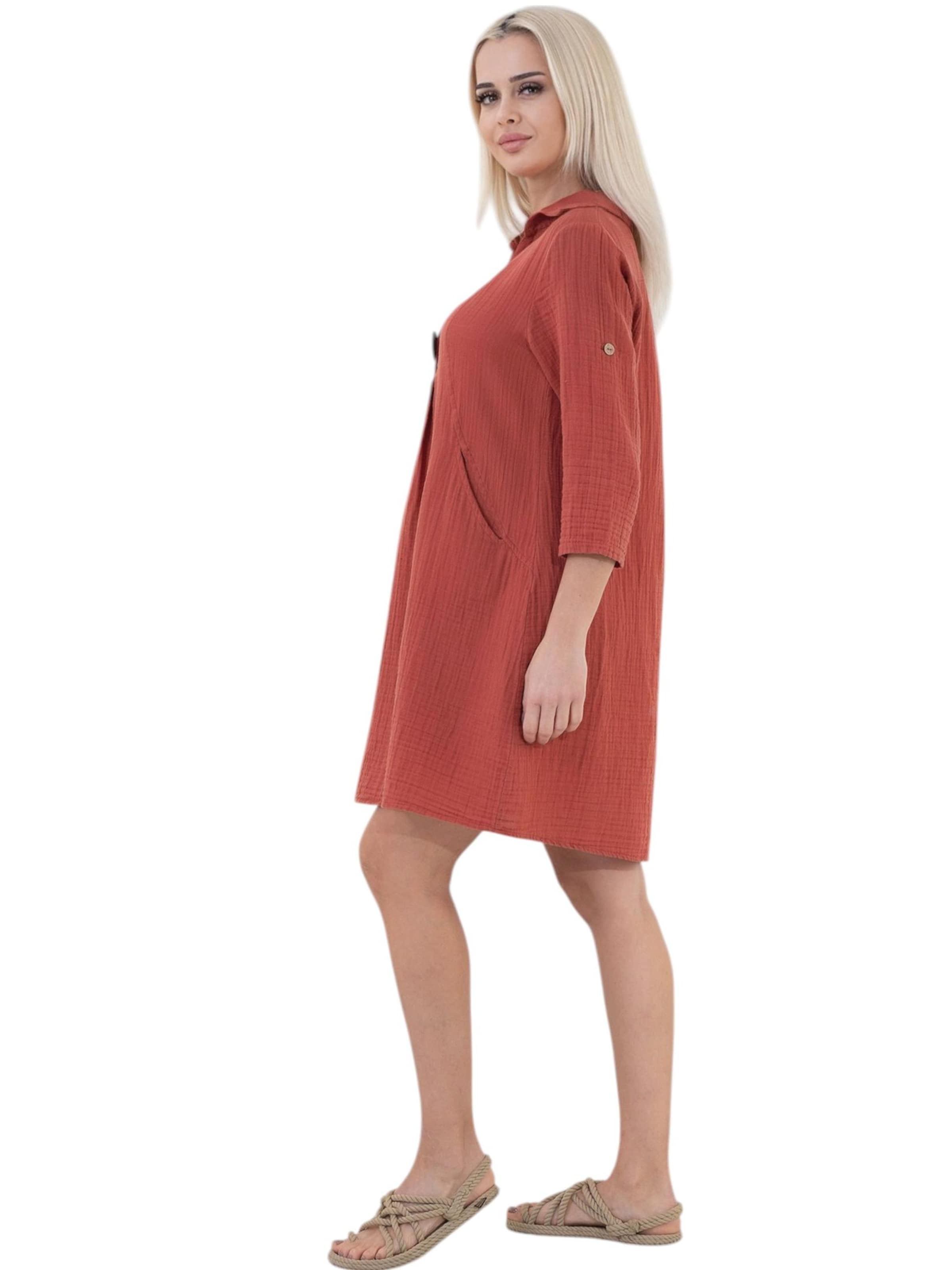 Robe d’été 'LUMA' WENOR en rouge