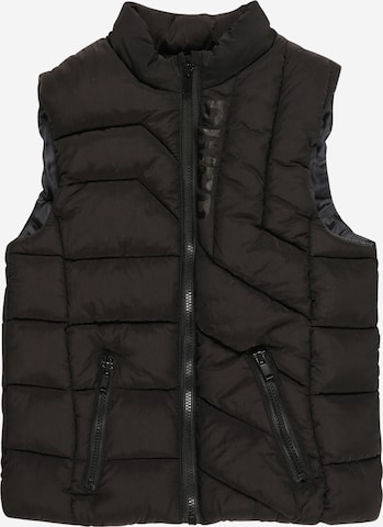 River Island Vest in Black: front