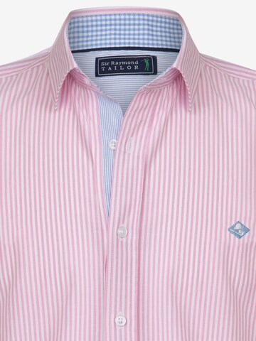 Regular fit Camicia 'Bekim' di Sir Raymond Tailor in rosa