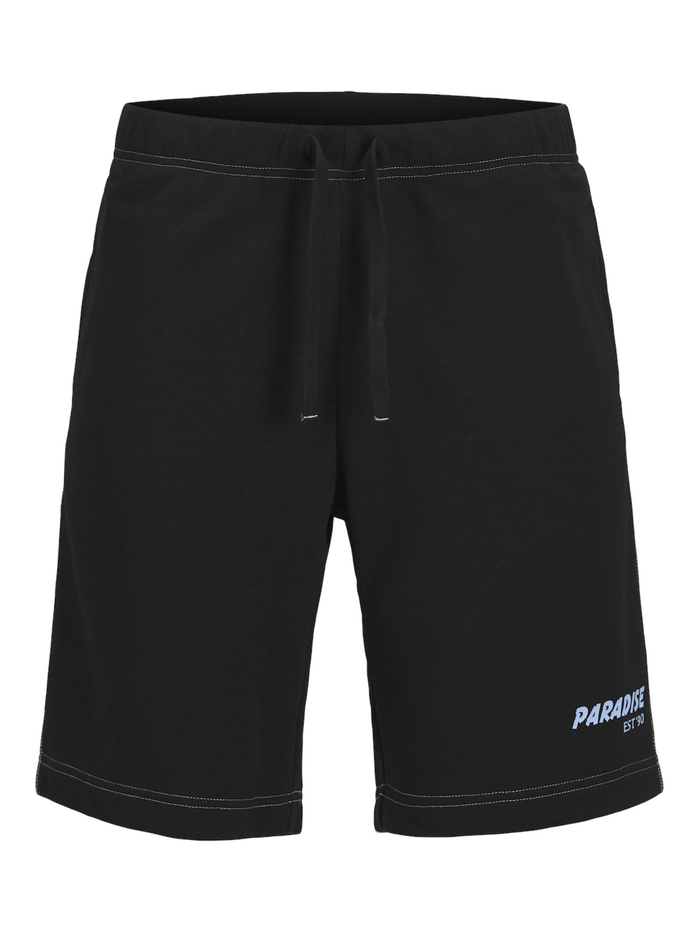 Jack & Jones Junior Loose fit Pants 'Kane Charge' in Black: front