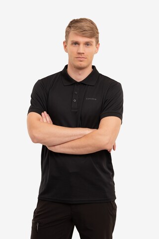 ICEPEAK Functioneel shirt in Zwart: voorkant