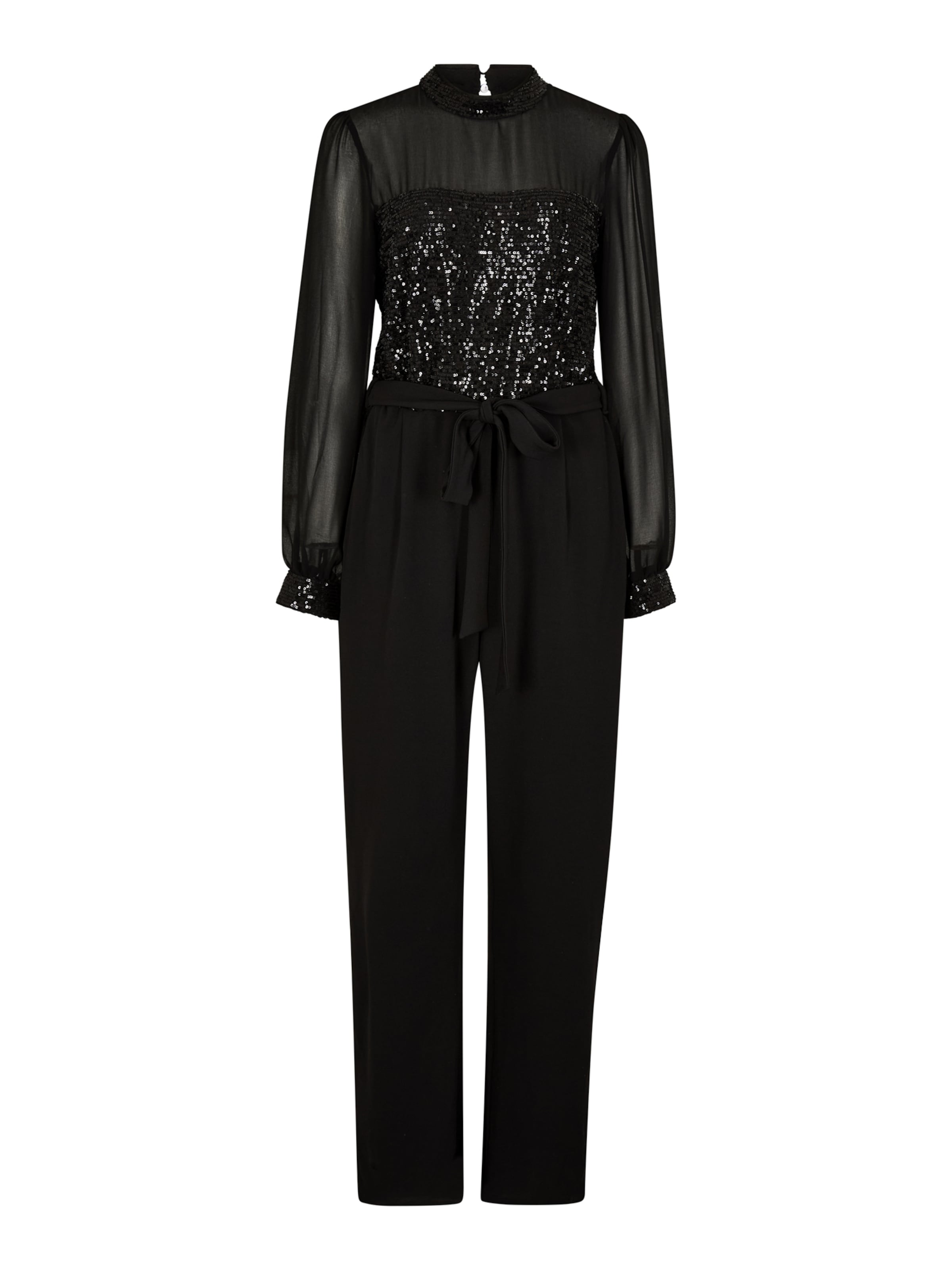 Apricot Jumpsuit ' ' in Black: front